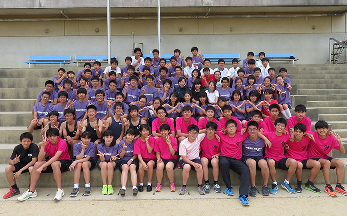 陸上競技部 学びの特徴 西大和学園中学校 高等学校